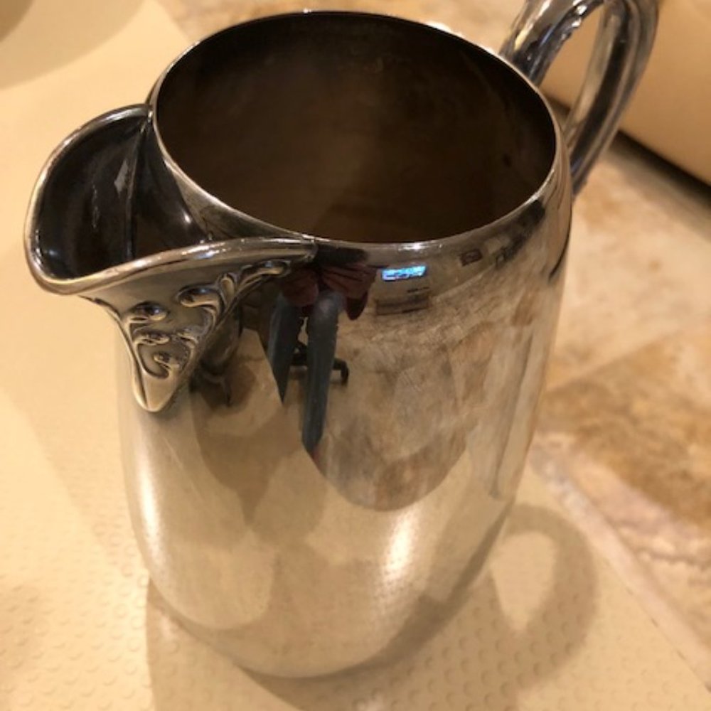 Silver Plated Water Pitcher